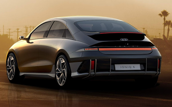 Hyundai IONIC6: sedã elétrico é revelado oficialmente
